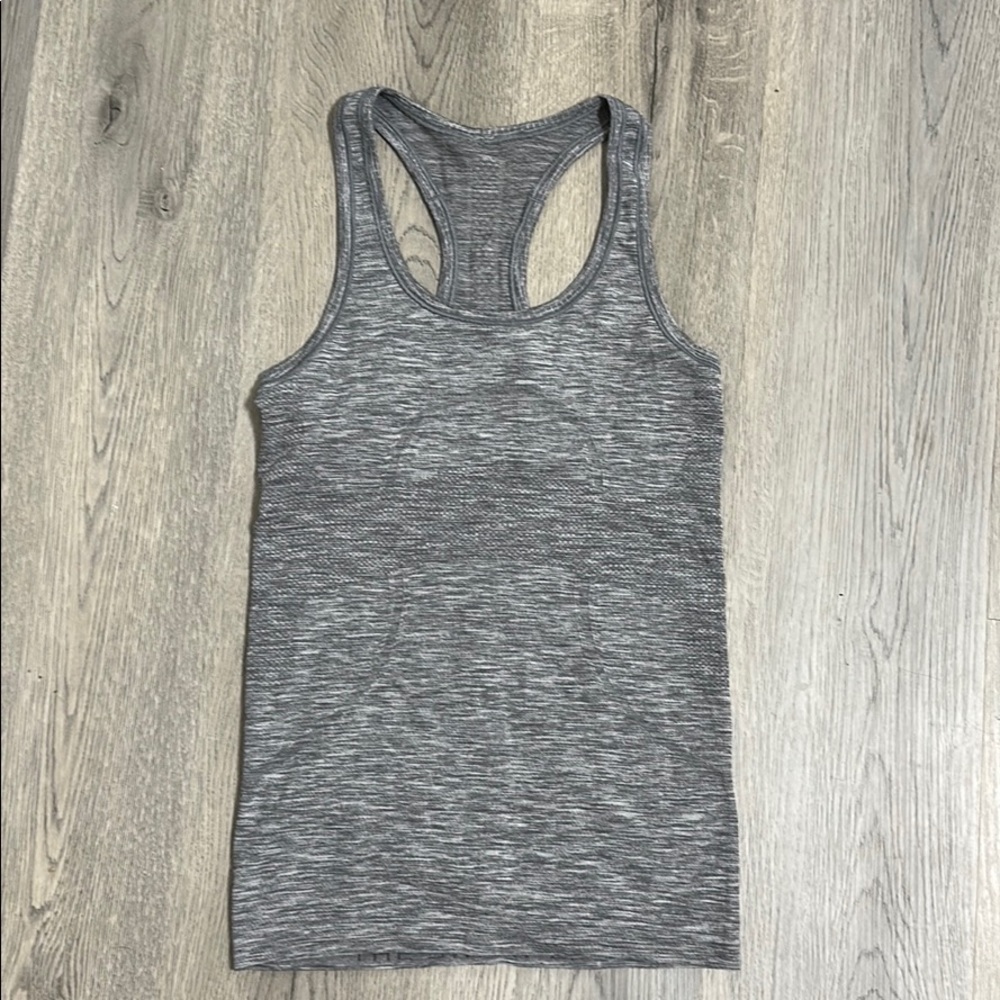 Gray Lululemon tank top